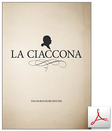La-Ciaccona Ensemble Flyer